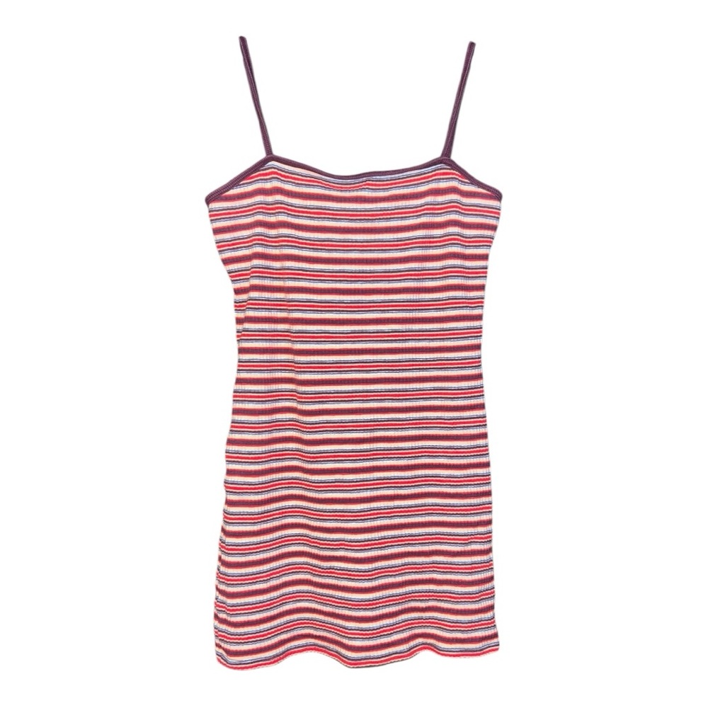 Topshop Multicolored Striped Mini Dress Women’s Medium